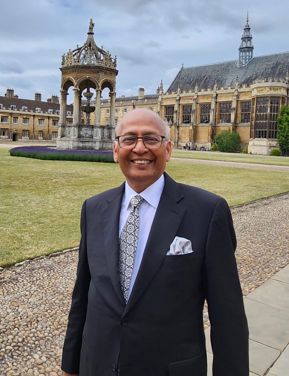 Dr.Singhvi at Trinity College (2)