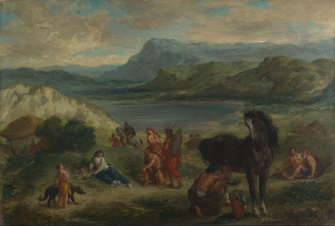 ‘Ovid among the Scythians’ by Eugène Delacroix / Wikimedia