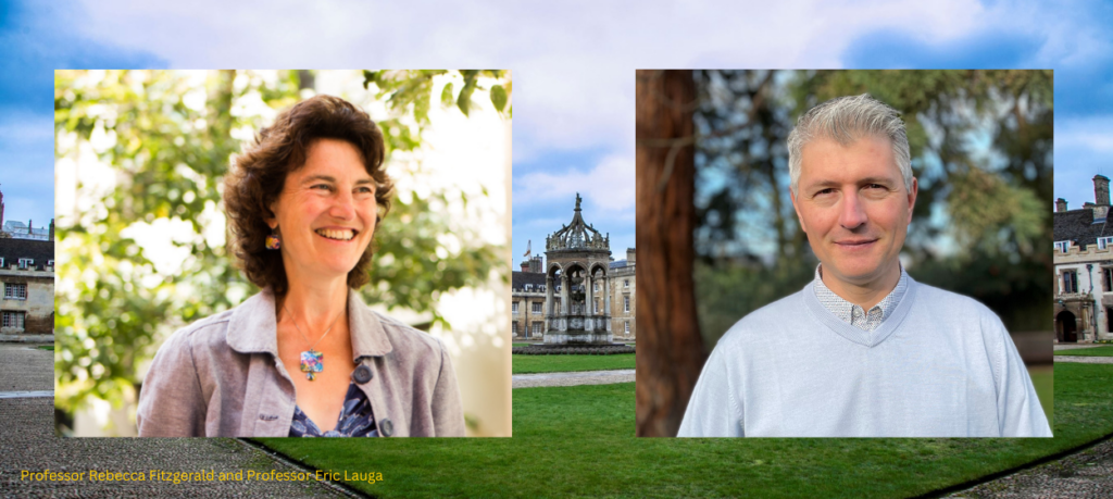 Trinity Fellows Rebecca Fitzgerald and Eric Lauga elected to the Royal Society