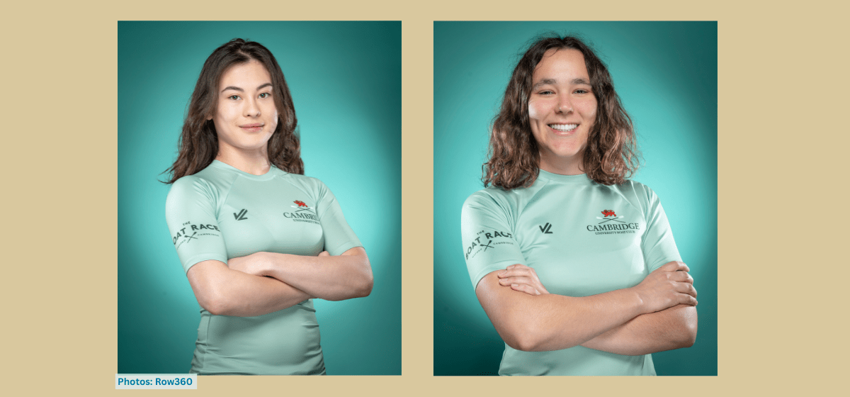 Trinity women row and cox for Cambridge