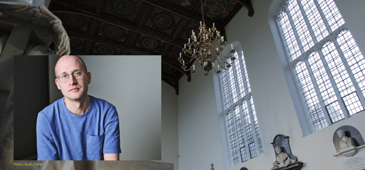 Laurence Osborn is new Fellow Commoner in the Creative Arts