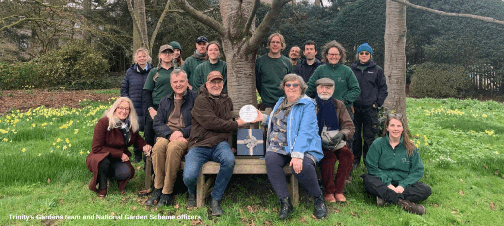 Trinity celebrates 95 years with National Garden Scheme