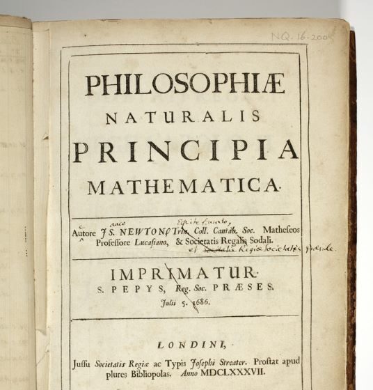 Wren Display: Principia Mathematica
