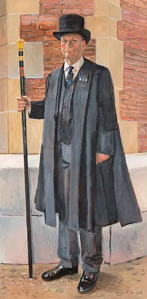 Portrait of Peter for Riley-Smith's Head Porter's Project