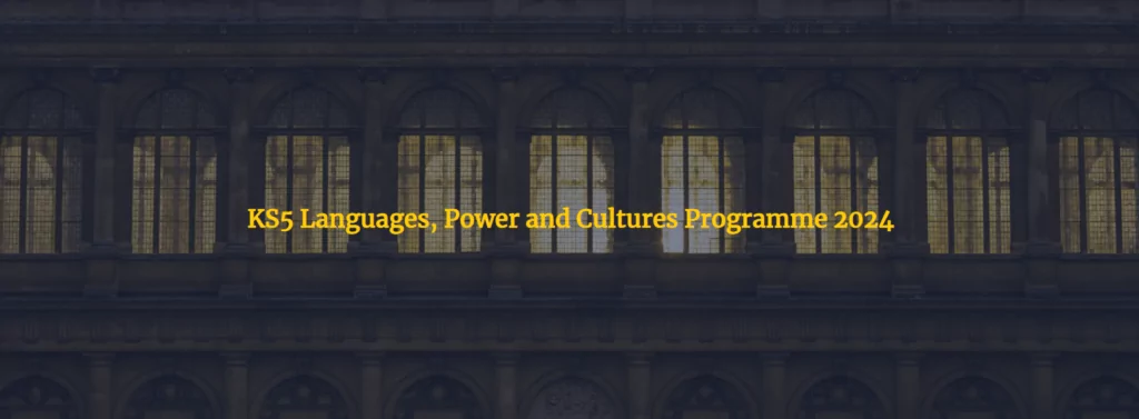 Sign up for Trinity's Languages, Power and Cultures Programme