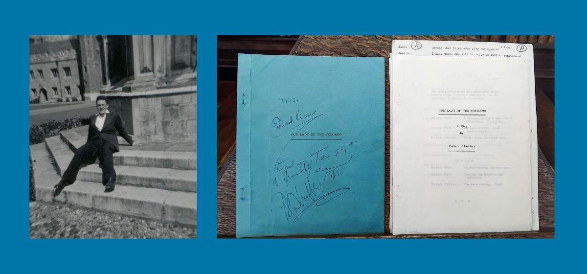 PhD student James Critchley throws light on Peter Shaffer’s unpublished play, 65 years on