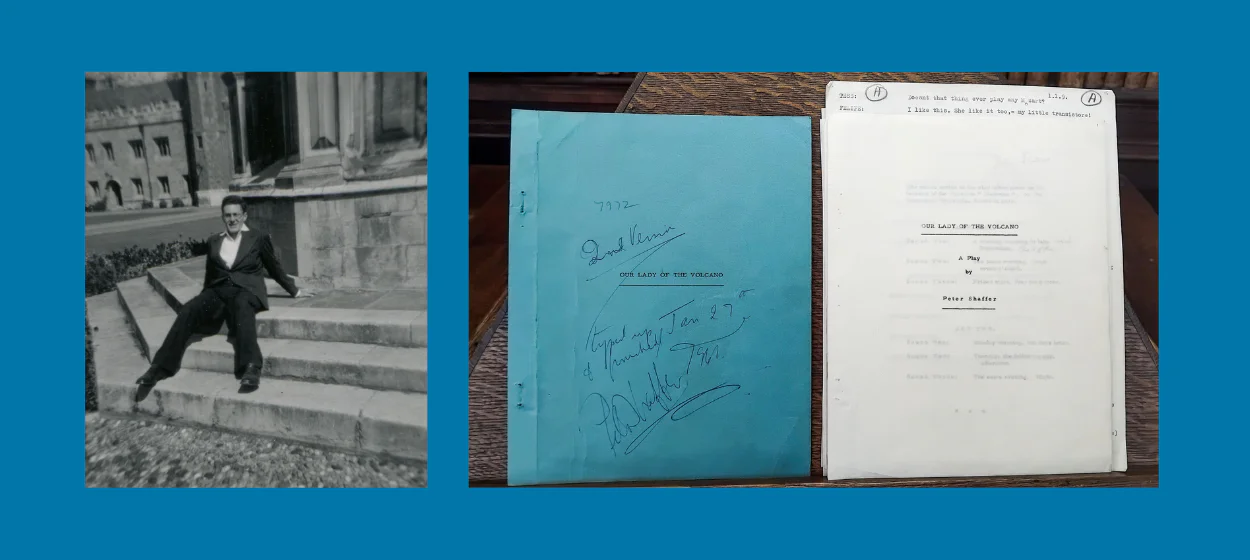 PhD student James Critchley throws light on Peter Shaffer’s unpublished play, 65 years on