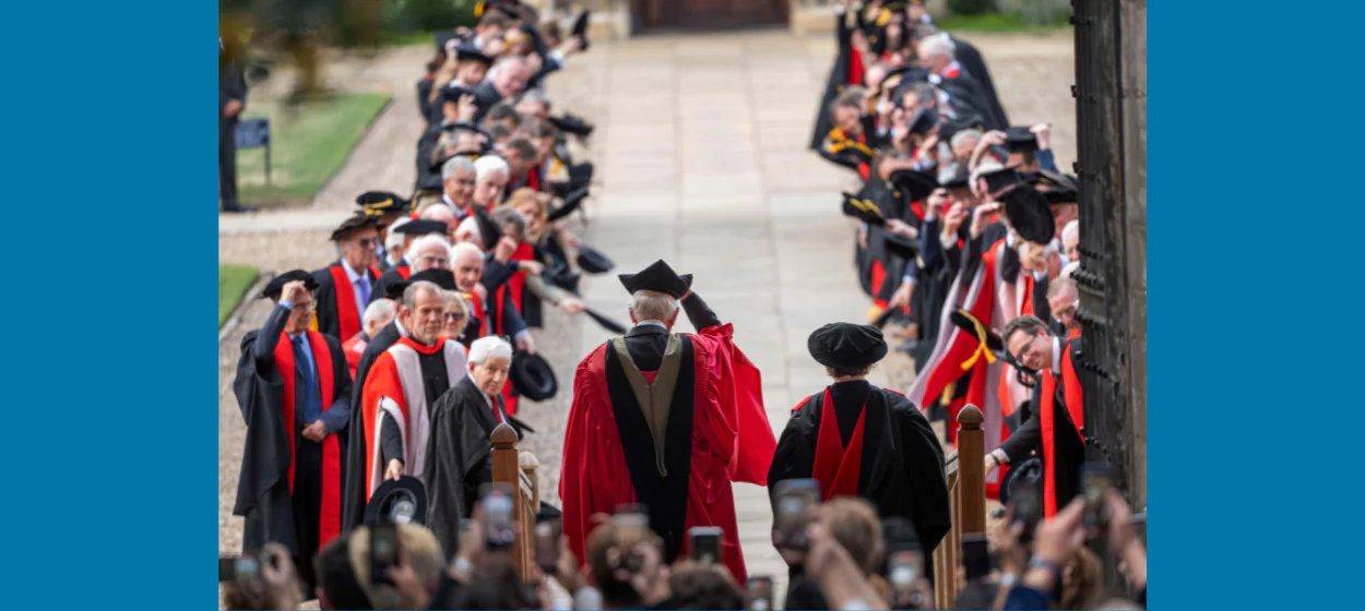 Trinity College installs the 41st Master Sir David Baulcombe