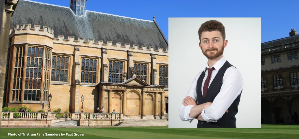 Tristram Fane Saunders appointed Fellow Commoner in the Creative Arts