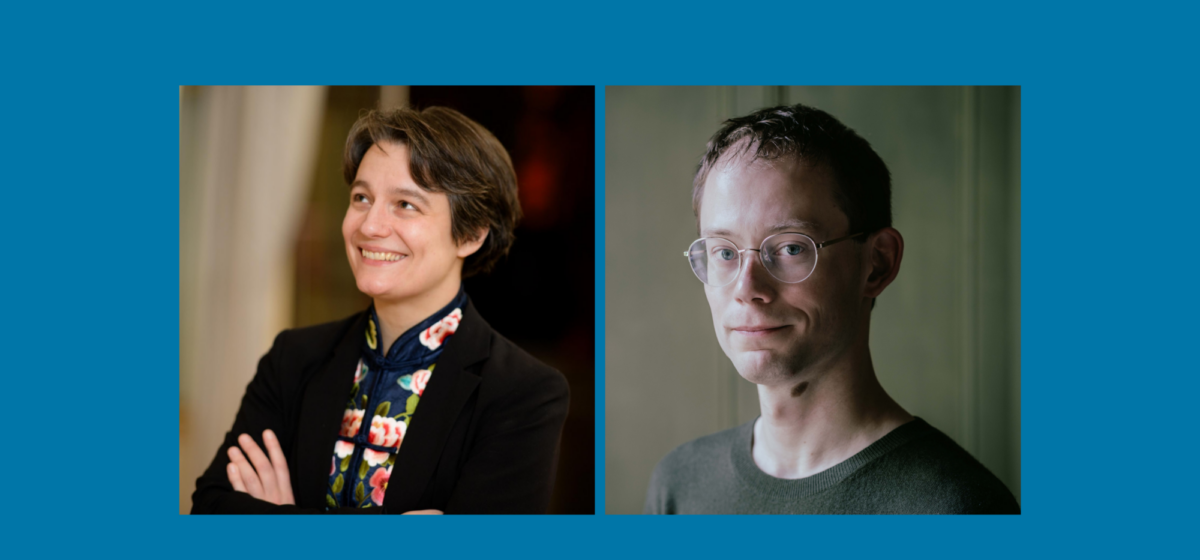 New Fellow Commoners in the Creative Arts: Abigail Parry and Miles Walter