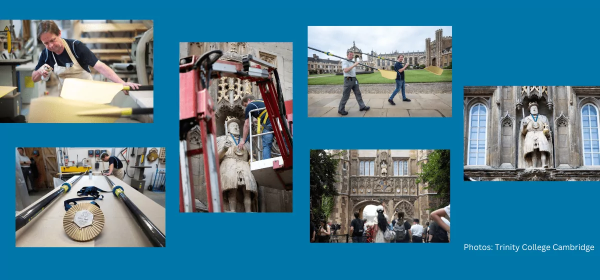 Trinity carpenters celebrate Imogen’s Olympic gold!