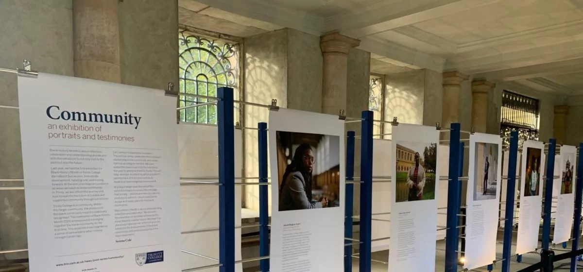 Community: an exhibition of portraits and film for Black History Month 2021