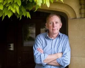 Hugh in Great Court © Paul Ashley