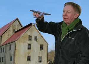 Dr Hunt at Colditz for 'Escape from Colditz'