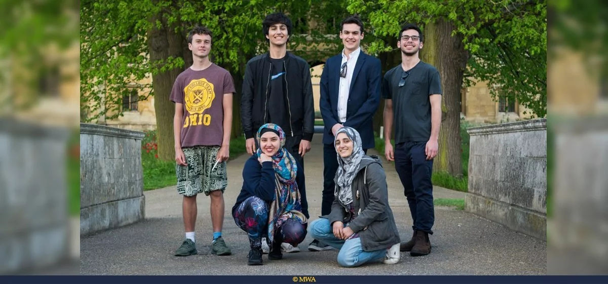 Areeg and other MWA committee members (Photo Credit: MWA)