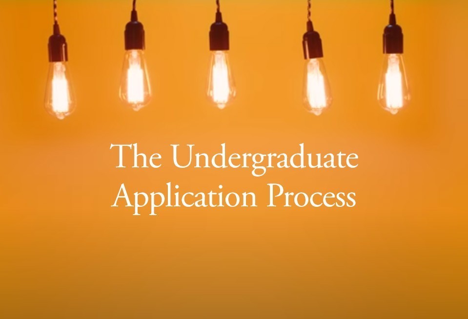 Undergraduate Application Process